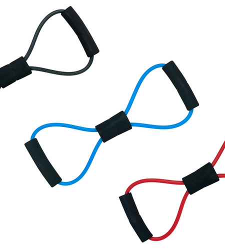 Figure-8 Resistance Band for Strength and Stability Exercises